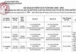 Lịch Đi Học Lại 2023 Tỉnh Đồng Nai Pdf